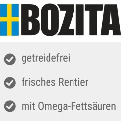 Bozita Dog Purely Adult Active Grain Free poro