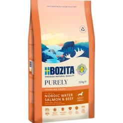 Bozita Dog Purely Adult Small Grain Free lohi & nauta