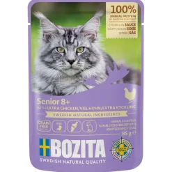 Bozita Morsels in Sauce Senior -säästöpakkaus 24 x 85 g