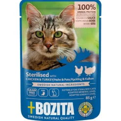 Bozita Paloja kastikkeessa Sterilised 12 x 85 g