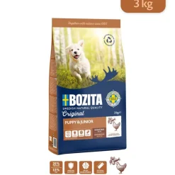 Bozita Puppy & Junior kana - vehnätön