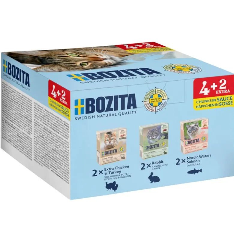 Bozita Tetra Chunks in Gravy 6 x 370 g