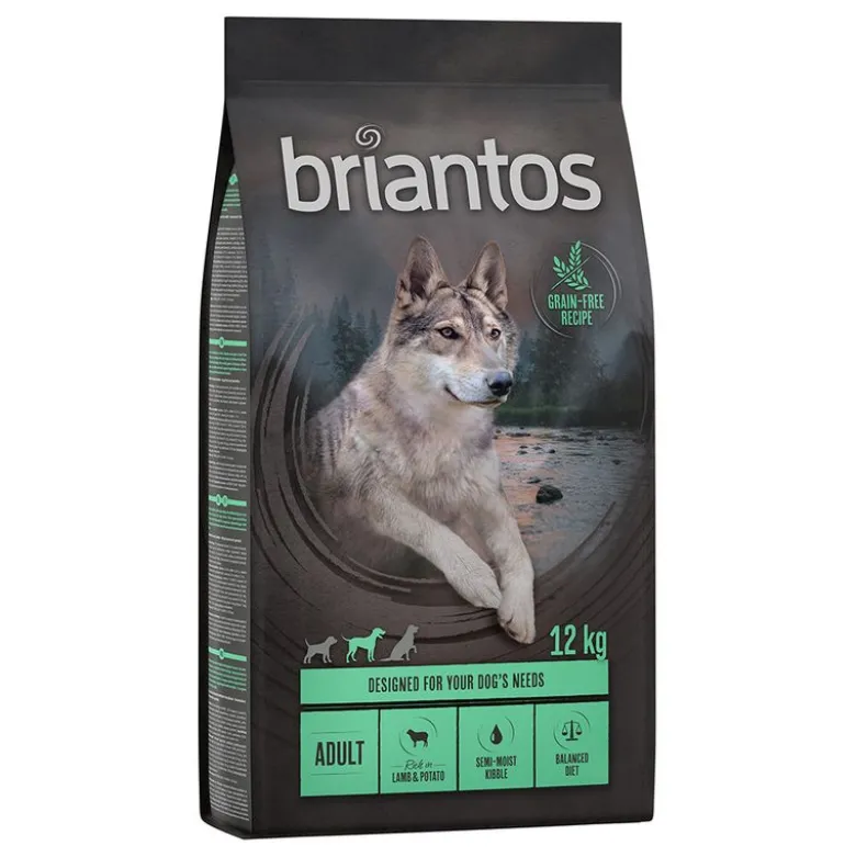 Briantos Adult lammas & peruna - viljaton