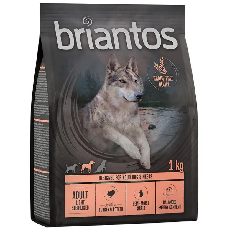 Briantos Adult Light Sterilised kalkkuna & peruna - viljaton