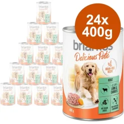 Briantos Delicious Paté -säästöpakkaus 24 x 400 g