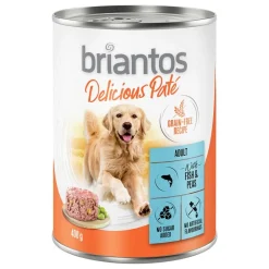 Briantos Delicious Paté -säästöpakkaus 24 x 400 g