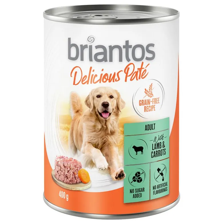 Briantos Delicious Paté -säästöpakkaus 24 x 400 g