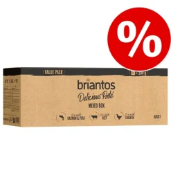 Briantos Delicious Paté -säästöpakkaus 44 x 100 g