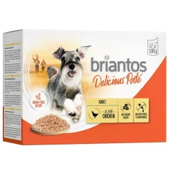 Briantos Delicious Paté -säästöpakkaus 48 x 100 g