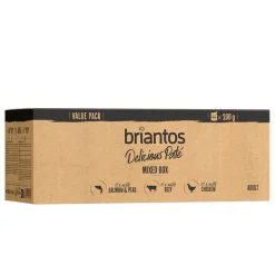 Briantos Delicious Paté -säästöpakkaus 48 x 100 g