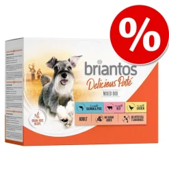 Briantos Delicious Paté -säästöpakkaus 48 x 100 g
