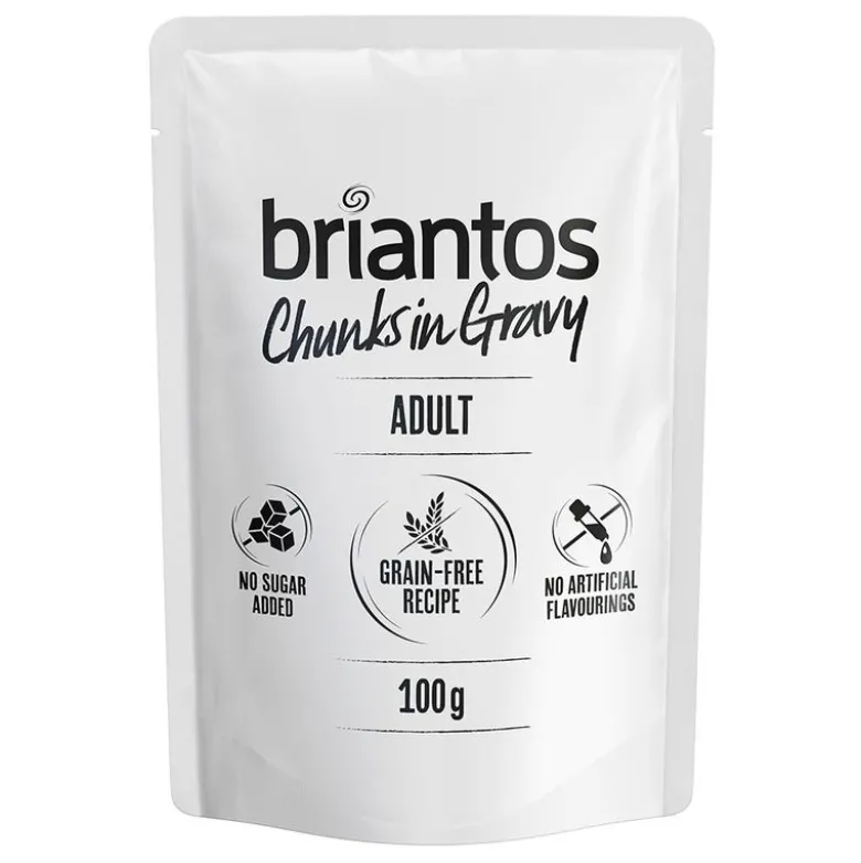 Briantos-tuorepussit kokeilulajitelma 4 x 100 g