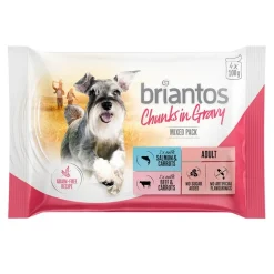 Briantos-tuorepussit kokeilulajitelma 4 x 100 g