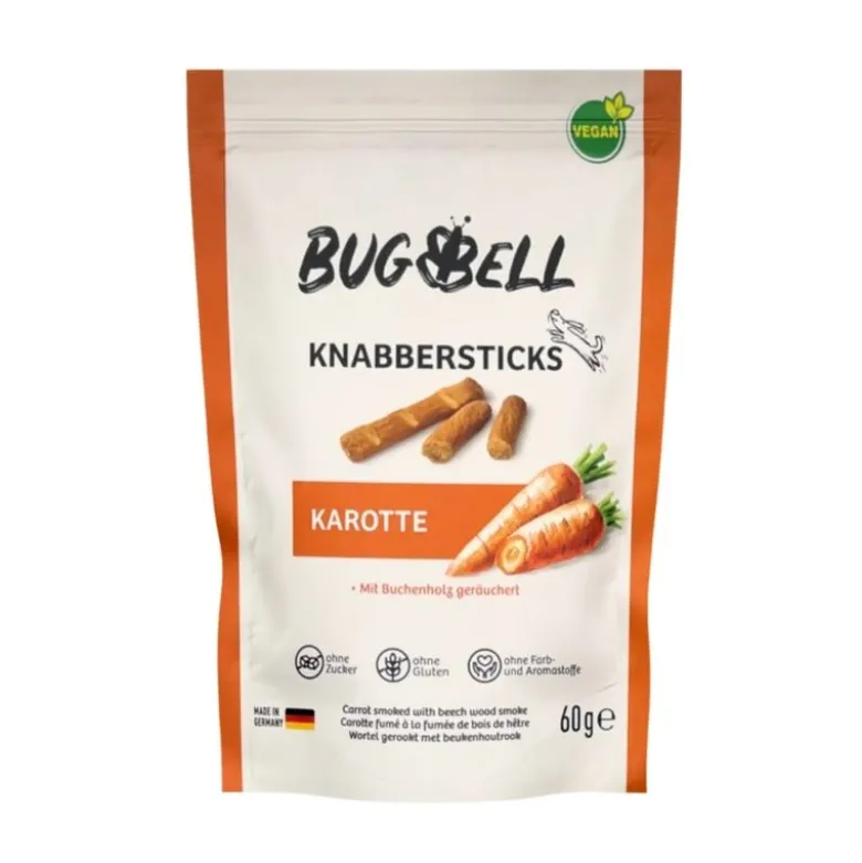 BugBell-pureskelutikut porkkana