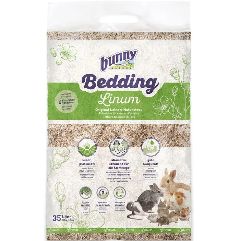 Bunny Bed O' Linum -pellava luonnonkuivike