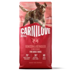 Carnilove Active Adult hirvi, poro & villisika