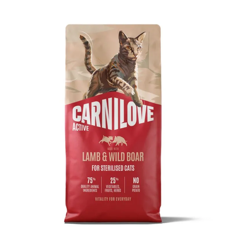 Carnilove Active Adult Sterilised karitsa ja villisika