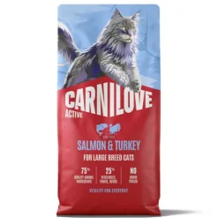 Carnilove Active Large Cat lohi ja kalkkuna