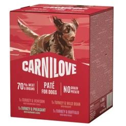 Carnilove Dog Paté Pouches 4 x 300 g