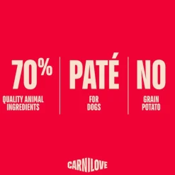 Carnilove Dog Paté Pouches 4 x 300 g