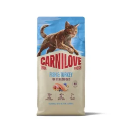 Carnilove True Fresh Adult Sterilised kala ja kalkkuna