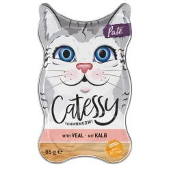 Catessy-purkkipatee vasikalla