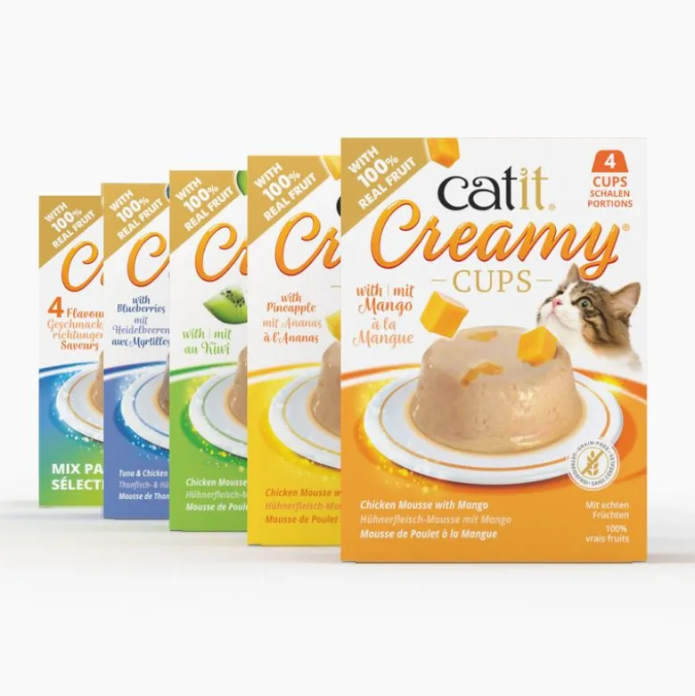 Catit Creamy Cups 4 × 25 g