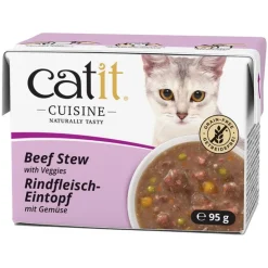 Catit Cuisine -lihapata -säästöpakkaus 24 x 95 g