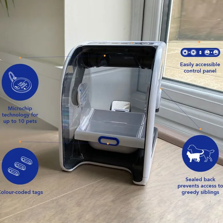 Closer Pets MiBowl Microchip Cat Feeder