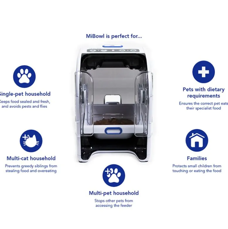 Closer Pets MiBowl Microchip Cat Feeder