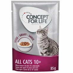 Concept for Life All Cats 10+ - in Gravy