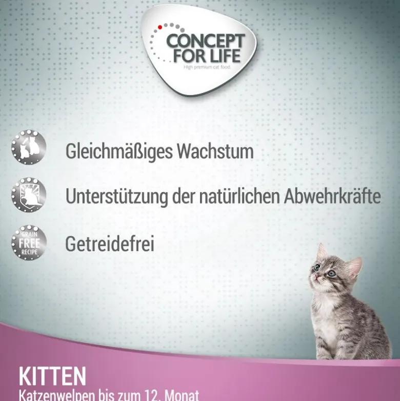 Concept for Life Kitten viljaton nauta – kastikkeessa
