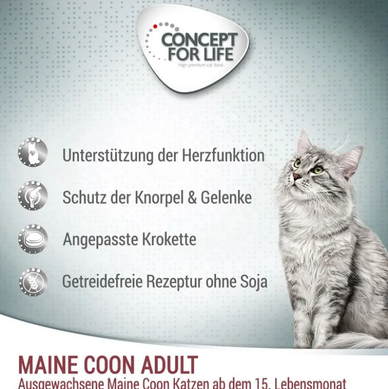 Concept for Life Maine Coon Adult lohi – viljaton koostumus!
