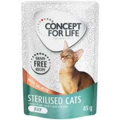 Concept for Life Sterilised Cats viljaton lohi – hyytelössä