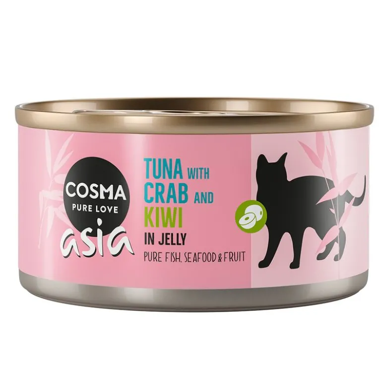 Cosma Asia Fruit hyytelössä -säästöpakkaus 24 x 170 g