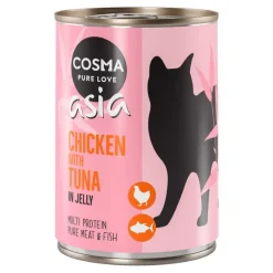 Cosma Asia hyytelössä -säästöpakkaus 12 x 400 g