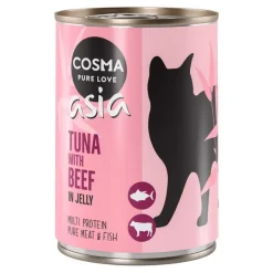 Cosma Asia hyytelössä -säästöpakkaus 12 x 400 g