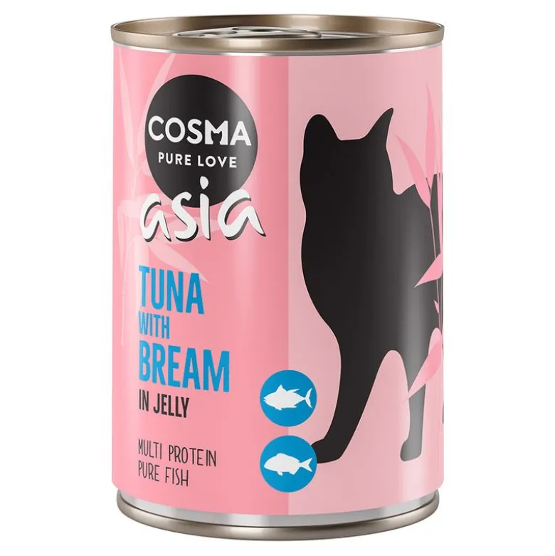 Cosma Asia hyytelössä -säästöpakkaus 12 x 400 g