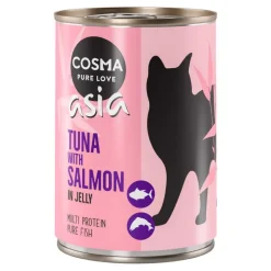 Cosma Asia hyytelössä -säästöpakkaus 12 x 400 g