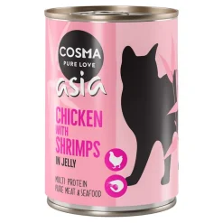 Cosma Asia hyytelössä -säästöpakkaus 12 x 400 g