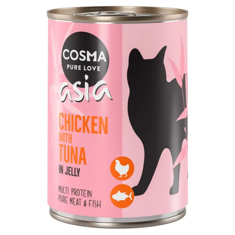 Cosma Asia hyytelössä -säästöpakkaus 24 x 400 g