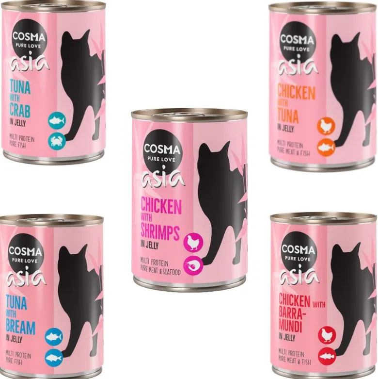 Cosma Asia hyytelössä 6 x 400 g