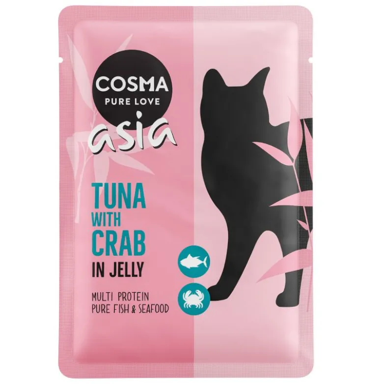 Cosma Asia Pouches -säästöpakkaus 24 x 100 g