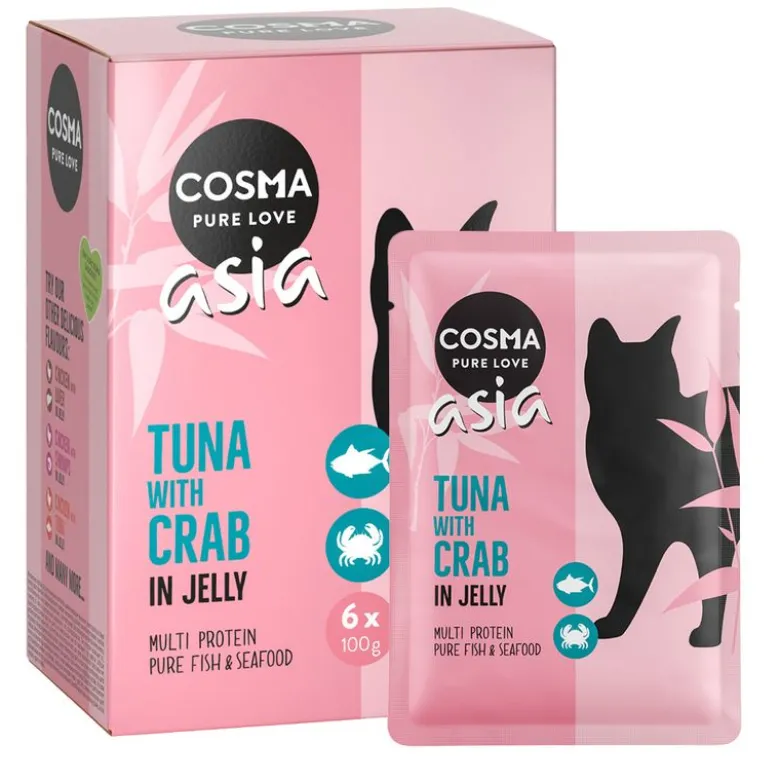 Cosma Asia Pouches -säästöpakkaus 24 x 100 g