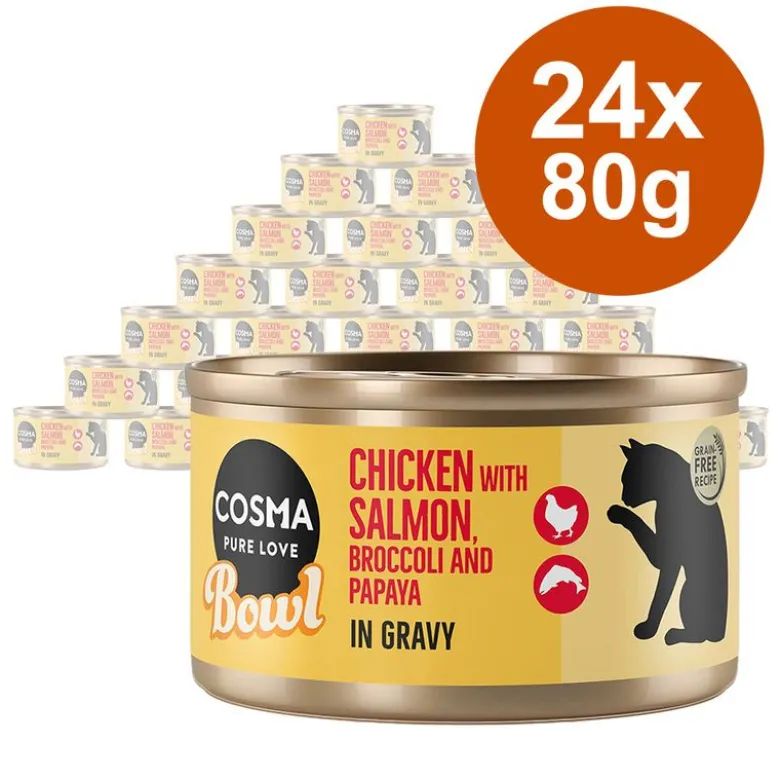 Cosma Bowl -säästöpakkaus 24 x 80 g