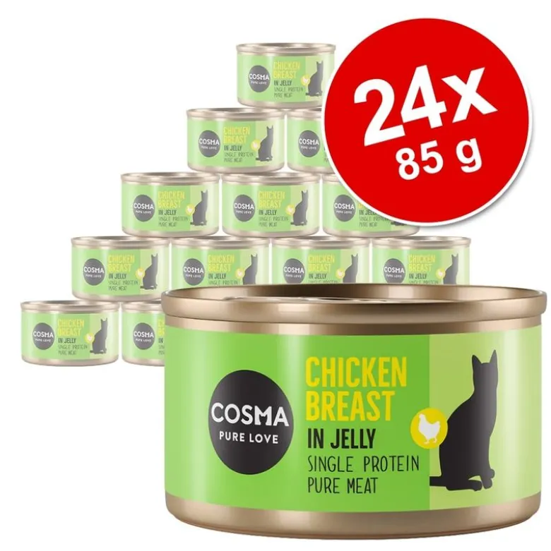 Cosma Original hyytelössä -säästöpakkaus 24 x 85 g