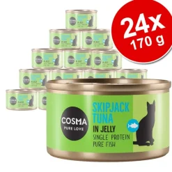 Cosma Original hyytelössä -säästöpakkaus 24 x 170 g