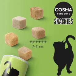 Cosma Snackies -säästöpakkaus 5 purkkia