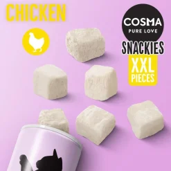 Cosma Snackies XXL -kissanherkut, kylmäkuivattu