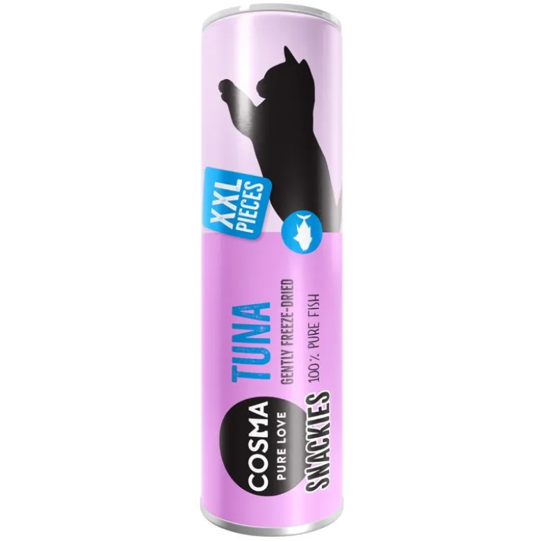 Cosma Snackies XXL -kokeilupakkaus, monta makua